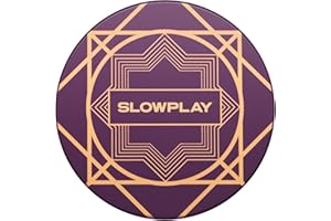 ‎SLOWPLAY SLOWPLAY Nash Keramik Pokerchips in Loser Schüttung, 10 Gramm Pokerchip aus Keramik in Casino Qualität für Texas Hold'em, 39 mm, Professionelle Chips, 50 Stück (Violett)