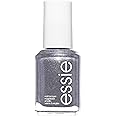 Essie Cosmetics Glitters 2018 Collection Stay Up Slate Dark Grey Glitter Nail Polish, 13.5 ml
