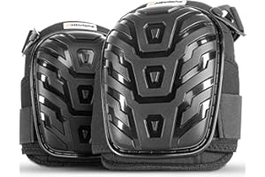 Hinrichs Nakolanniki - Nakolanniki do Pracy - Nakolanniki ochronne Glazurnika - Regulowana Ochrona Kolan dla Rzemieślników, Posadzkarzy, Ogrodników - Nakolanniki Budowlane - Ochraniacze kolan