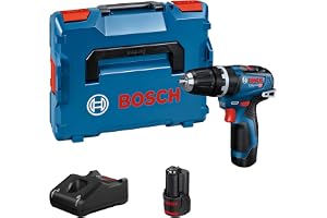 Professional 12V System sladdlös slagborr/skruvdragare GSB 12V-35 (vridmoment hårt/mjukt 20/35 Nm, inkl. 2 x 3,0 Ah-bat