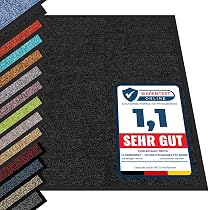 Tapis De Porte Lavable 40x60 Cm - Antidérapant, Absorbant - Entrée, Cuisine, Salon