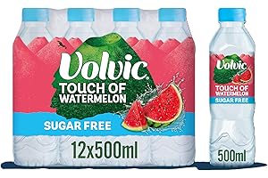 Volvic Touch of Fruit Watermelon Sugar Free Still Flavoured Water Multipack 12x500ml