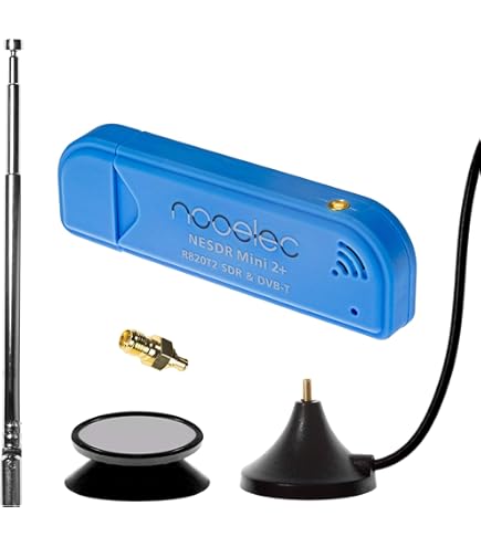 NESDR SMArTee XTR-bundel - Premium RTL-SDR met uitgebreid tuningbereik, aluminium behuizing, bias-T-stuk, 0,5 PPM TCXO, SMA-ingang