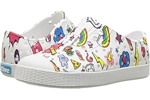 Native Shoes, Jefferson, Kids Shoe, Pigeon Grey/Shell White, 3 M US Little Kid