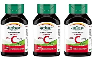 JAMIESON LABORATORIES Vitamina C 1000 Timed Release 100 compresse - Jamieson (3 Confezioni da 100 Compresse)…