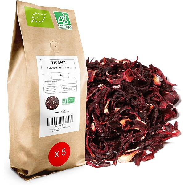 Thé Bio - Fleurs D'hibiscus Bio - Thé D'exception