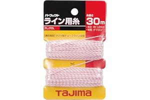 Tajima CHALK-RITE SNAP LINE PLITOL Ersatzschnur für Schlagschnurgeräte (1 mm x 25 m) – PLITOL