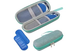 TIRYNS Insulin Cooler Travel Case Portable Diabetic Insulin Case with 2 Ice Packs Insulin Pen Case for Diabetic Supplies Medicine Cool Bag for Journey Lightweight Durable Small Storage Travail Packs Green