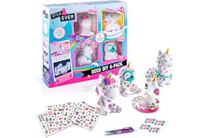 Canal Toys 177-Loisirs Créatifs-Style For Ever Lama, Licorne, Color Deco DIY x 4, Talla única (OFG 177)