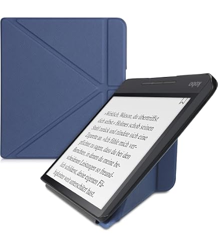 Housse Kobo Aura Edition 1 Kwmobile | Feutre | Fermeture Magnétique | Fonction Veille