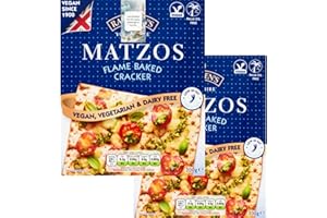 Crackers Hamper Bundle With Matzo Flamed Baked Crackers 200g (2 Pack)- By Oerich Gift