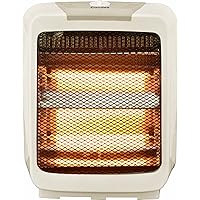 Candes New Infra Halogen Room Heater ,1 Year Warranty (Ivory) (2 Rod)