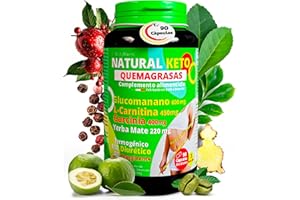 BODYBLOOMS Quemagrasas potente para adelgazar NATURALKETO® | 90 Pastillas para adelgazar muy rapido con Garcinia cambogia, l carnitina, guarana | Adelgazar rapido y efectivo mujer | Detox adelgazante potente