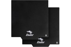 COMGROW Creality, 2 pezzi di copertura magnetica rimovibile per stampante 3D, per Ender 3/Ender 3 Pro/Ender 3 V2/Ender 3 V2 Neo/Ender 3 Neo/Ender 3 Neo/Ender 3 S1/S1 Pro/Ender 5 Pro 235 x 235 mm