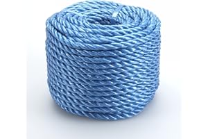 Direct Manufacturing Blue Polyproplene Rope Coils (6mm - 220m)
