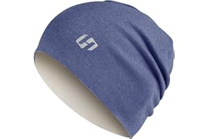 HASAGEI Zimowa czapka do biegania czapka z czaszką czapka beanie czapka kask termiczny
