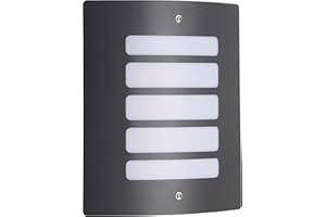 Brilliant 47682/63 Todd Applique Extérieure E27 60 W, Silver, 90x23x29cm