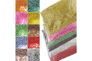 PERLIN 600 g 4 mm 30 colores cuentas de vidrio Rocailles cuentas de vidrio redondo No6, 8000 piezas mini cuenta Seed Beads Z21