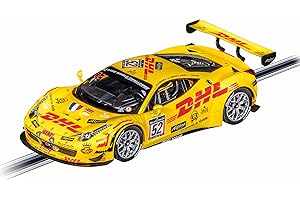 Carrera DIGITAL 124 Ferrari 458 Italia GT3 | Ein Ready-to-Race Slotcar für Männer, Kinder & Erwachsene | Authentisches Design mit Original Ferrari Lizenz | Realistische Lichtfunktionen