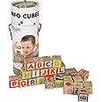 Giggles Funskool Info Cubes, Educational Learning Blocks with Alphabet, Numbers, Colors, Shapes & Picture Puzzle, Development Toy for Kids, Preschool Activity Set, Gift Set for Kid, Ages 3+ Years