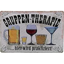 VIP Lounge Blechschild 30x20cm - Geprägtes Metall Wandschild Deko