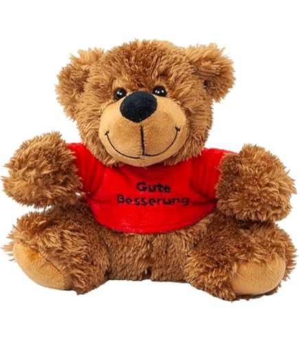 Toys & Games Toys Teddy Bear, Get Well Soon Stuffed Animal Small Get Well Soon