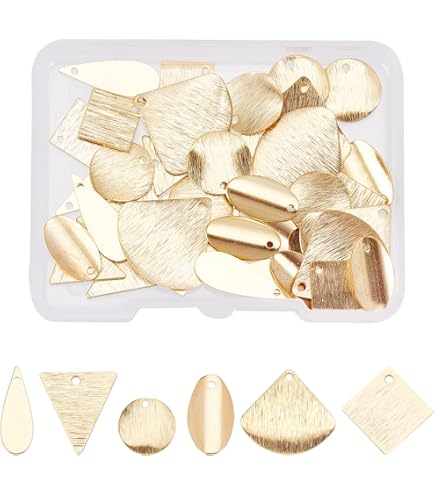 Superfindings 60pcs Pendentifs En Alliage En Gros Pour Création De