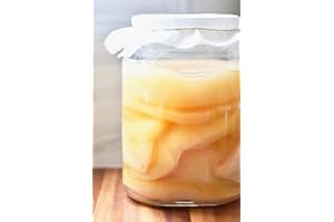 JUN TEA 5L (XL) Kombucha Scoby Certified Organic UKAS LAB Tested - For Green tea and Honey by Kombuchaorganic® Quality Assured Outstanding and Unique Quality Cultures