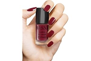 Hasna Paris - Vernis à Ongles Halal - Éco-Responsable - Brillance et Longue Tenue - Facile à Appliquer - 6ml (FRAMBOISE)
