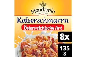 ‎MONDAMIN Mondamin Kaiserschmarrn Österreichische Art Süßspeise schnell zubereitet, nur Milch zugeben 8x 2 Portionen