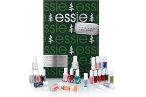 ‎ESSIE essie Adventskalender mit exklusiven Shades aus den USA, Nagellack und Nagelpflege, 24 Türchen