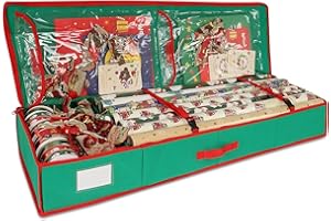 DIJIA Organizer Carta Regalo-Porta Carta Regalo, 102 × 36 × 15 cm Custodia Per Rotoli Carta Regalo Contenitore Carta Regalo Oxford 420D