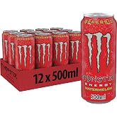 Monster Watermelon Energy Drink Box 12x500 ML