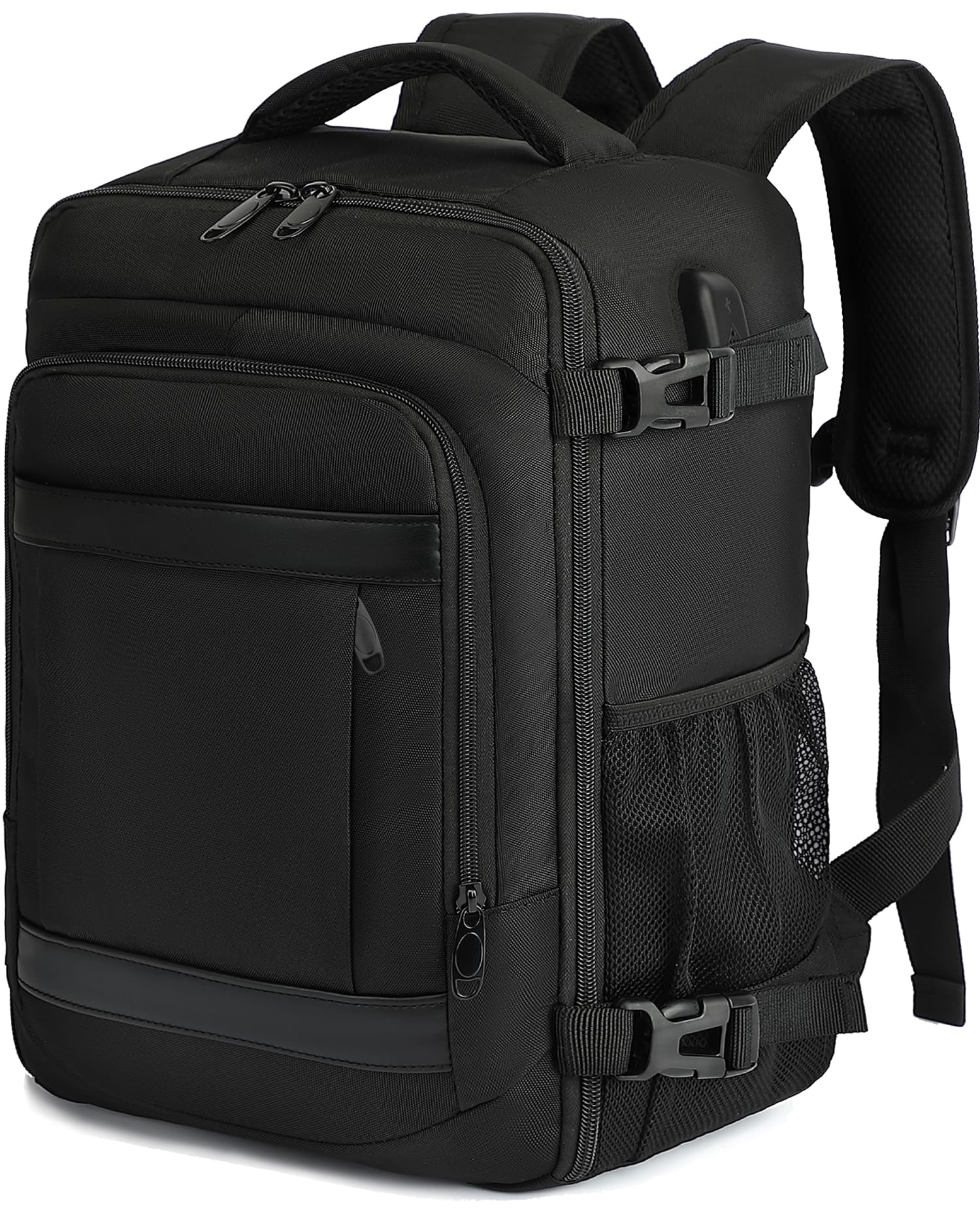 KLOSTAIN Bagage Cabine 40x20x25 pour Ryanair Sac à Dos Voyage Cabine Avion 20 L Femme Homme Bagage à Main Sac à Dos pour Ordinateur Portable Noir - 1