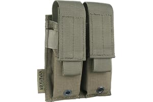 EXCELLENT ELITE SPANKER Astuccio per Pistola Singolo/Doppio Molle Astuccio per Caricatori Tattici Supporto per Organizzatore Di Utensili