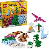 LEGO Classic Creative Dinosaurs 11041 | T.rex Toys for 5+ Year Old Boys Colorful Brick Box Figures Toys Birthday Gift 450pcs