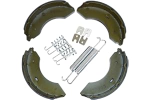 AB TOOLS-URB AB Tools Mâchoires de Frein de remorque Kit de Ressort de Remplacement 230mm x 60mm 1800KG Essieu ALKO