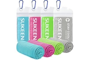 SUKEEN Ensemble de serviettes rafraîchissantes pour le cou, serviette rafraîchissante, serviette rafraîchissante, serviettes rafraîchissantes, serviettes rafraîchissantes, serviettes de sport, serviettes