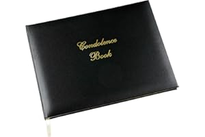 Funeral Guest Book - Memorial Book - Esposti Condolence Book
