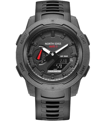 Orologio Sportivo Digitale Uomo – Doppio Display – Quarzo Militare – Impermeabile 50M – Pedometro E Bussola - 2