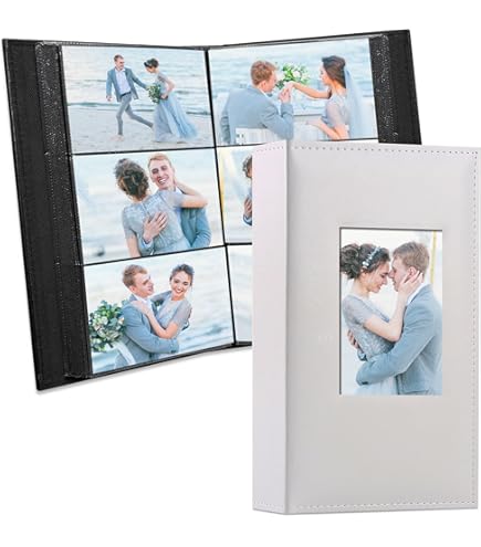Poneer 4x6 B-Drectonal Le Memo Pocket Album Brown 300 Photos