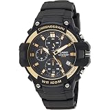 Casio Herrenuhr AC22 – Klassisch-analoge Quarzuhr Mit Plastikarmband, Schwarzes Zifferblatt