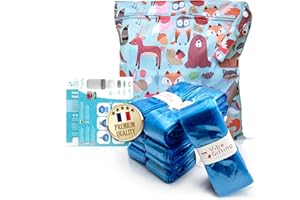 VIBE GIFTING VibeGifting® Pack XXL- 9 Recharge poubelle a couche de 10 m compatibles avec Recharge Poubelle a Couche Tommee Tippee et Angelcare Antibacterién, Parfumées, Anti-Odeur, Sans BPA, 100% Recyclées