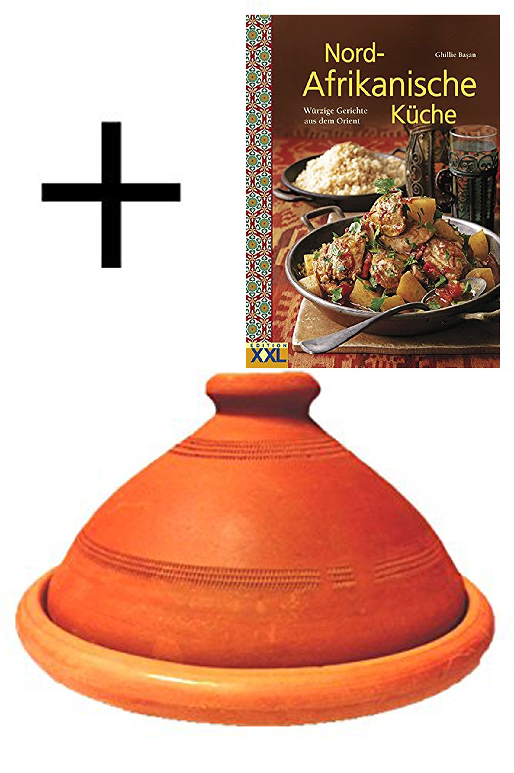 Tajine Original Aus Marokko Inklusive Kochbuch Nord Afrikanische Kuche Tontopf Zum Kochen Tuareg O 26cm Fur 1 3 Gunstig Einkaufen Deli Berlin Kochideen Rezepte
