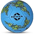 Nivia Air Strike Football, 32 Panel, Foamed PVC Stitched, Grassy Ground Hobby Playing Football, Football for Men and Women