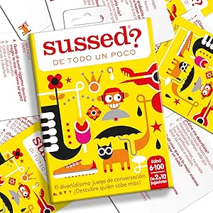 Sussed De Todo Un Poco Spanische Ausgabe Das Lustige Personlichkeitsquiz Fur Die Ganze Familie Wer Kennt Wen Am Besten Amazon De Spielzeug