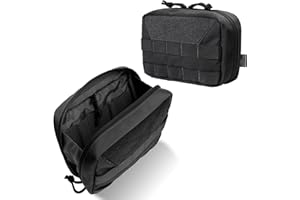 OneTigris Taktyczna torba biodrowa, torba na pasek MOLLE EDC, wodoszczelna, na kemping, wędrówki, jazdę na rowerze, wspinaczkę i podróże