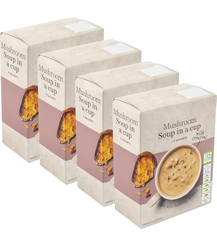M&S Creamy Mushroom Cup Soup 10箱【まるまる様】 Marks and Spencer Creamy Mushroom Cup Soup | British Corner Shop