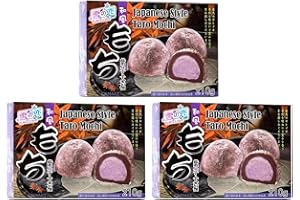 Yuki & Love Taro Mochi Daifuku 210g (Pack of 3) by CNMART