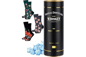 soxo Whisky Calzini Uomo Divertenti Idee Regalo Tequila Calze Regali Per Lui 40-45 1-3 Paia